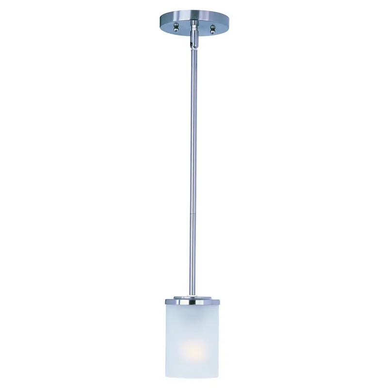 Corona One Light Mini Pendant Satin Nickel