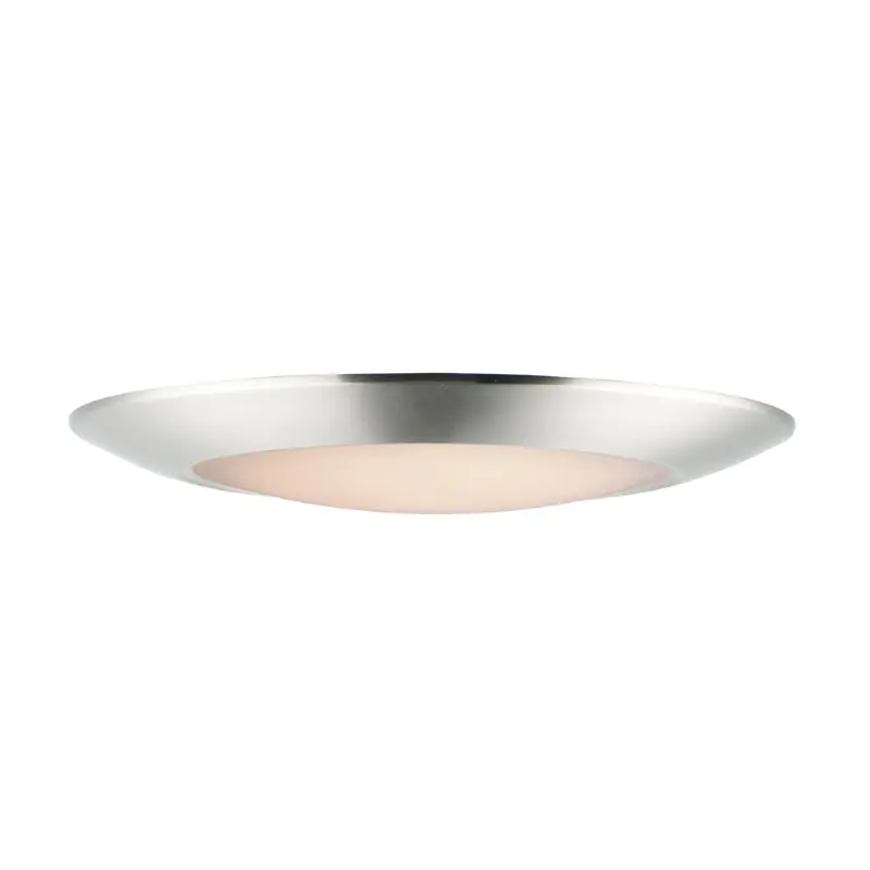 Diverse LED Flush Mount Satin Nickel