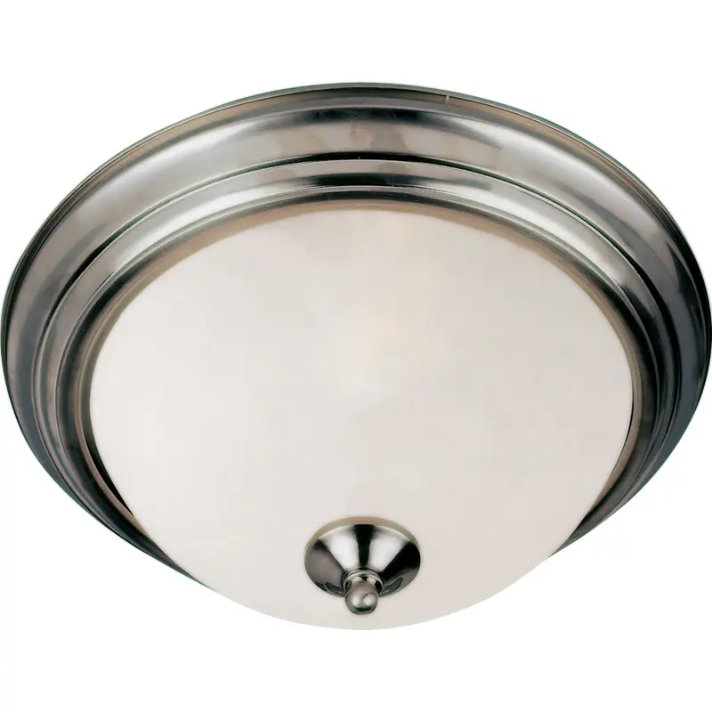 Essentials - 584x Two Light Flush Mount Satin Nickel