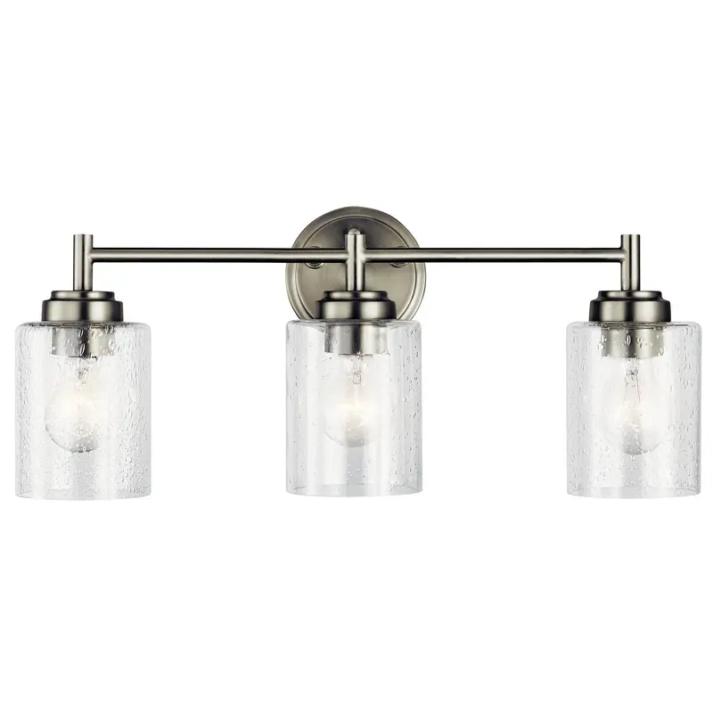 Winslow Three Light Bath Brushed Nickel