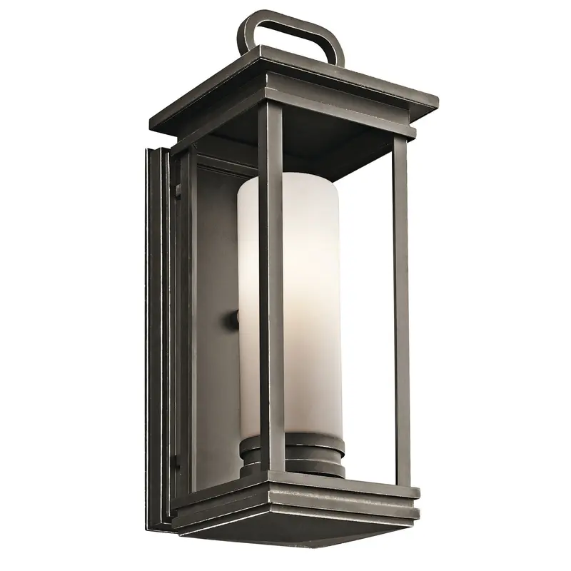 South Hope One Light Outdoor Wall Mount Rubbed Bronze