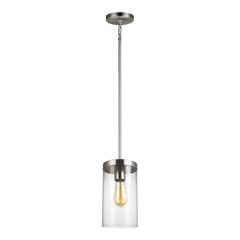 Zire One Light Pendant Brushed Nickel