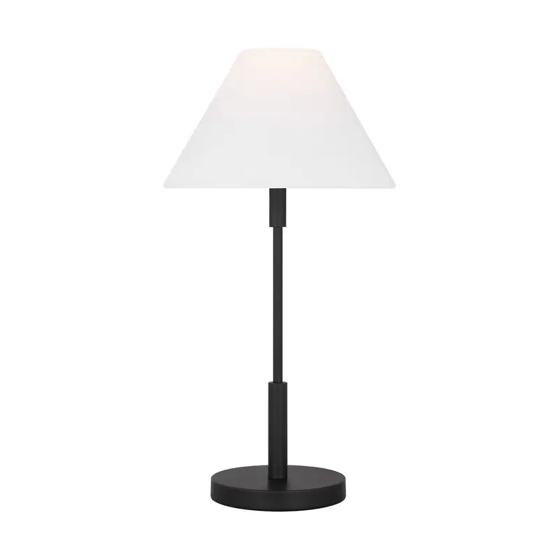 Porteau One Light Table Lamp Midnight Black