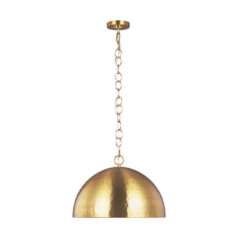 Whare Large Pendant Burnished Brass
