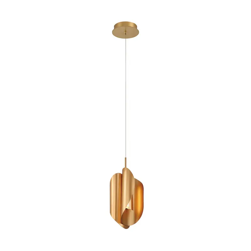 Portofino LED Pendant Satin Gold