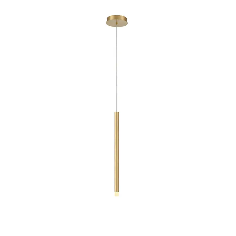 Amalfi LED Pendant Plated Brushed Gold