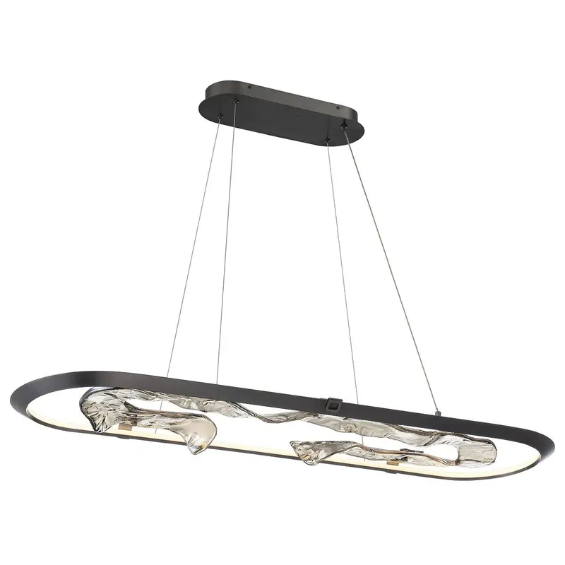 Nettuno LED Chandelier Metallic Brushed Grey