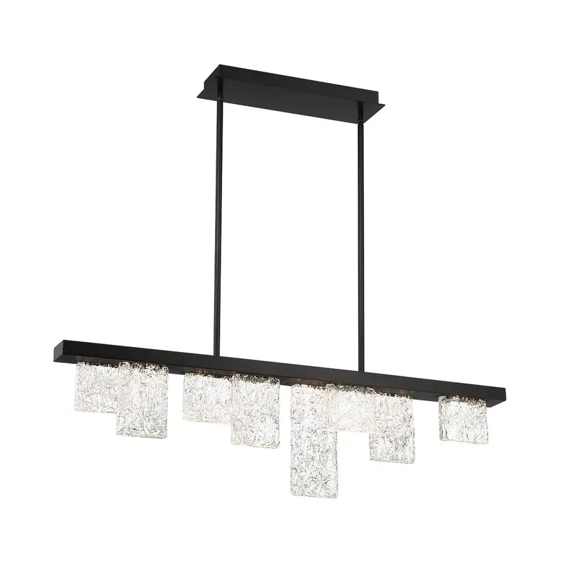 Siena LED Chandelier Brushed Black