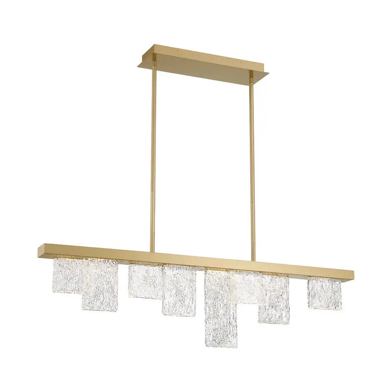 Siena LED Chandelier Brushed Gold