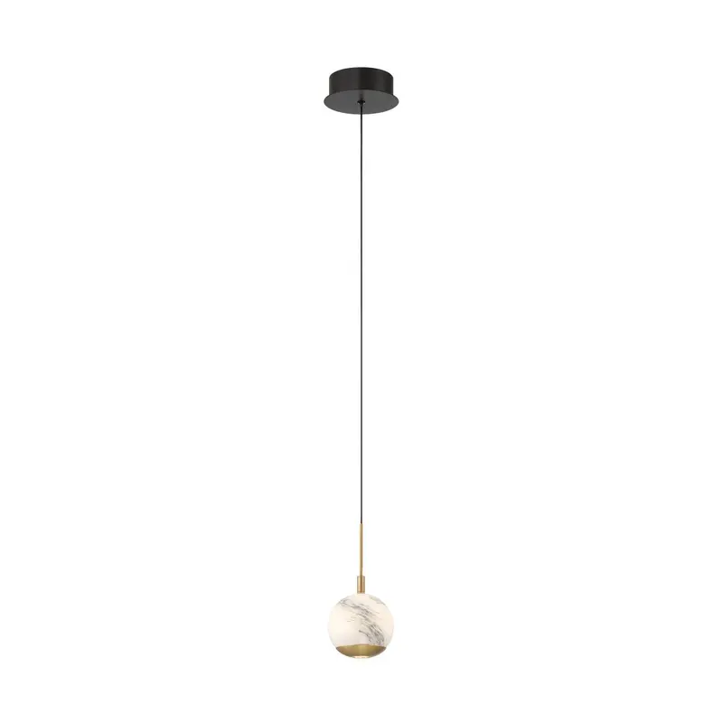 Baveno LED Pendant Matte Black