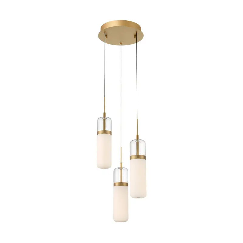 Verona LED Pendant Painted Antique Brass