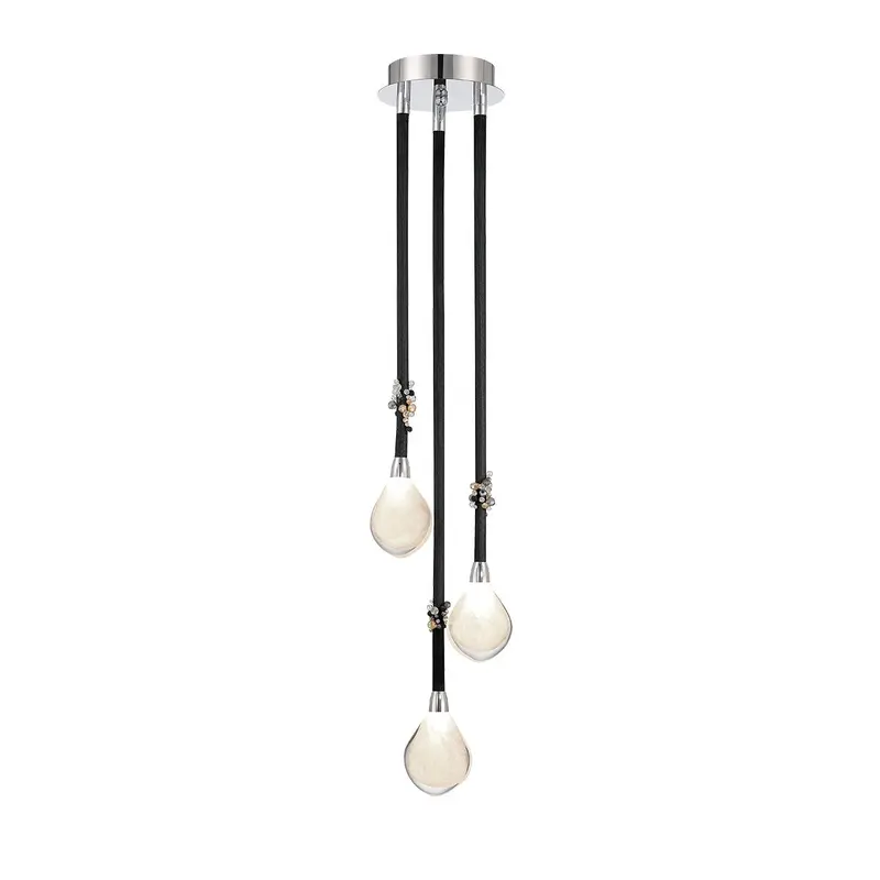 Bellissima LED Pendant Black Sleeves
