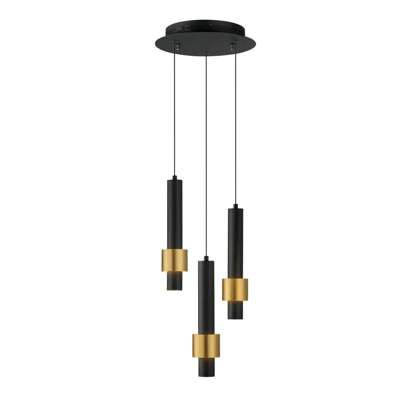 Reveal LED Pendant Black / Gold