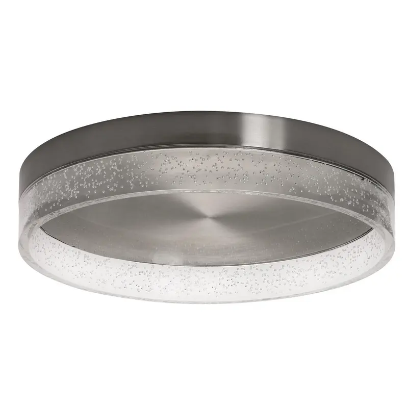 Maggie LED Flush Mount Satin Nickel