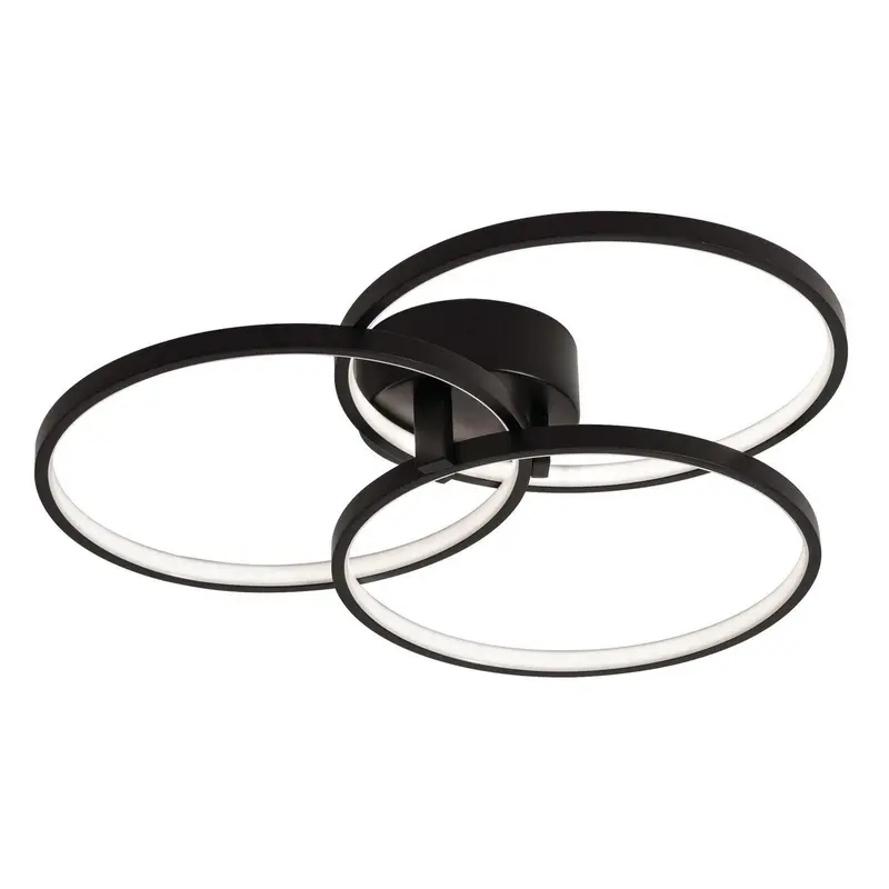 Orion LED Flush Mount Black