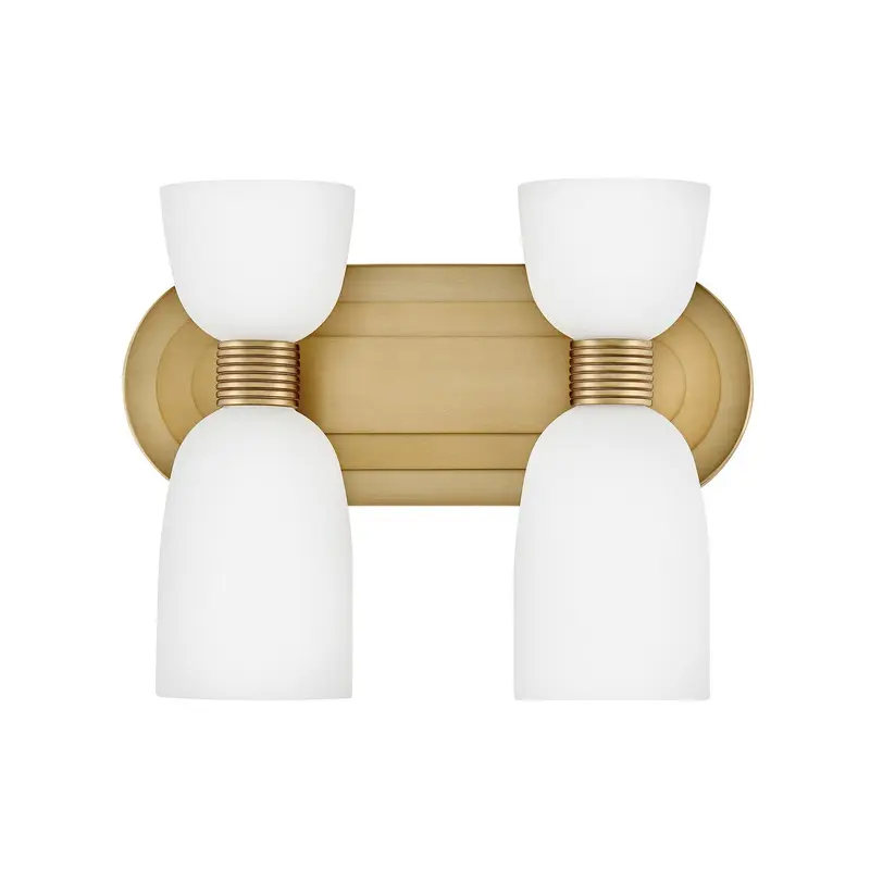 Tallulah LED Vanity Lacquered Brass