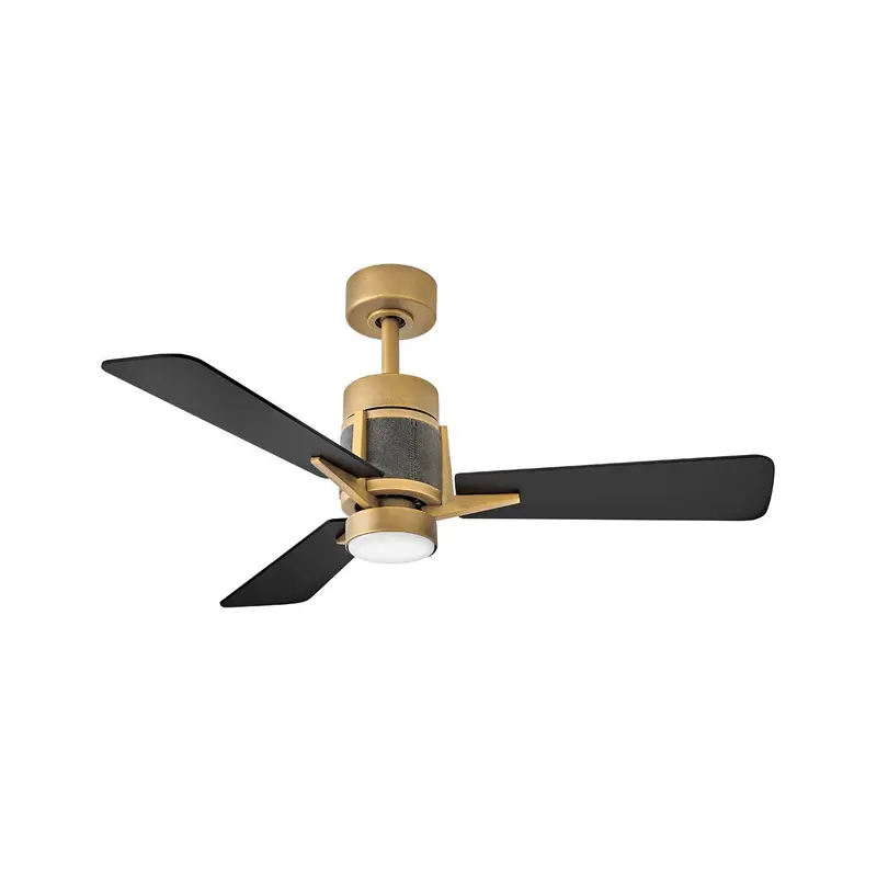 Atticus 42" LED Smart Fan Heritage Brass