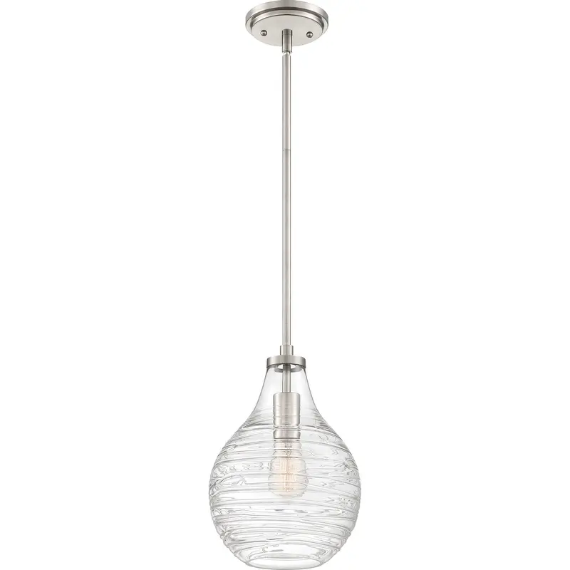 Genie One Light Mini Pendant Brushed Nickel