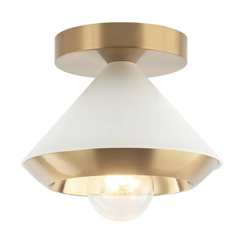 Velax One Light Ceiling Mount White