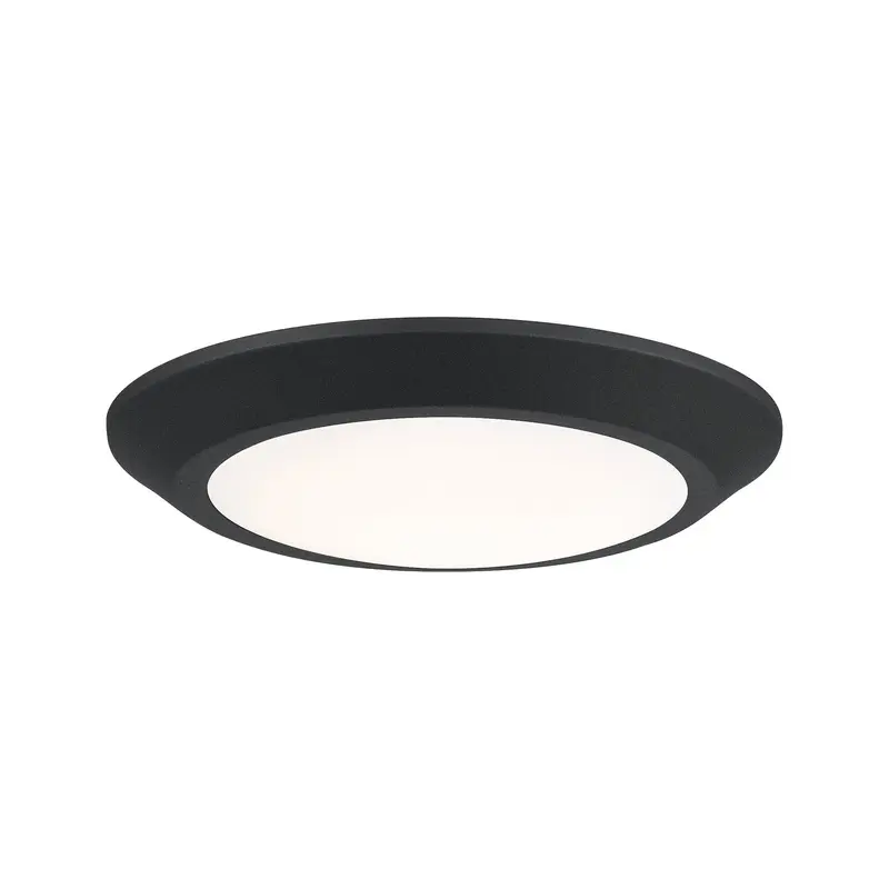 Verge LED Flush Mount Earth Black