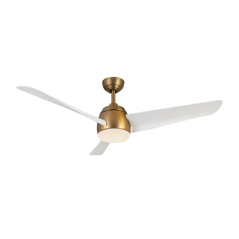 Thalia 54"Ceiling Fan Brushed Gold/Matte White