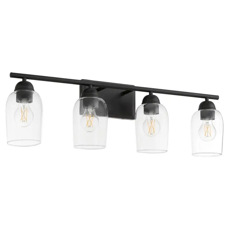 Wallinger Four Light Vanity Matte Black