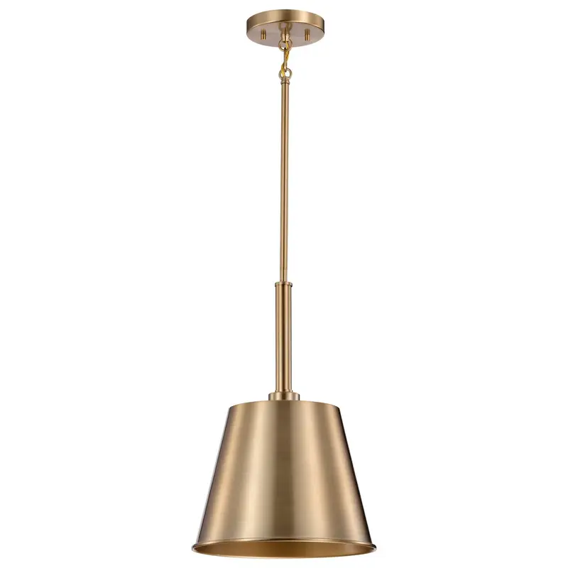 Alexis One Light Pendant Burnished Brass / Gold