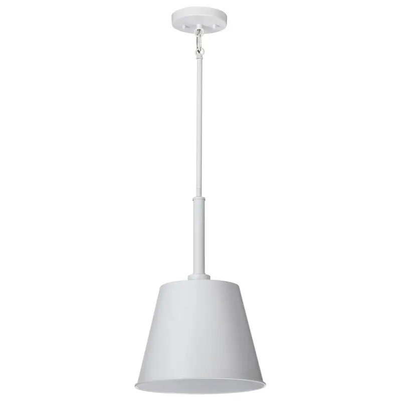 Alexis One Light Pendant Matte White