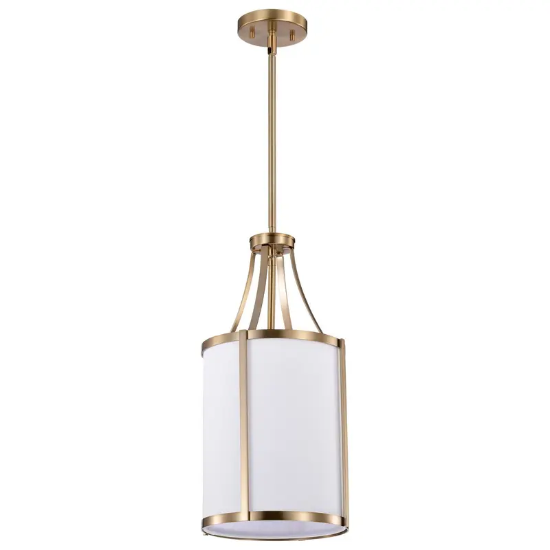 Easton One Light Pendant Burnished Brass