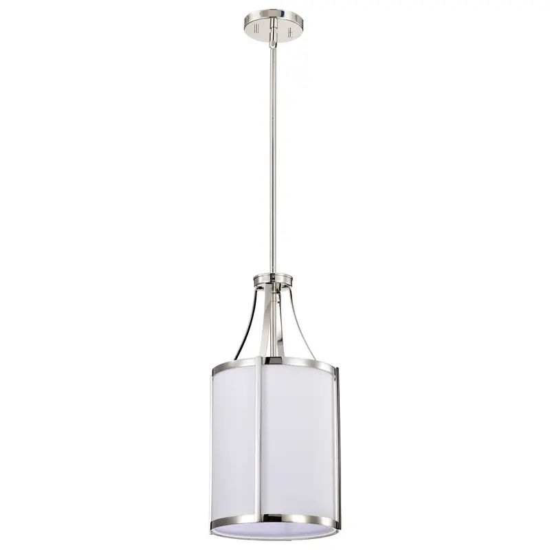 Easton One Light Pendant Polished Nickel