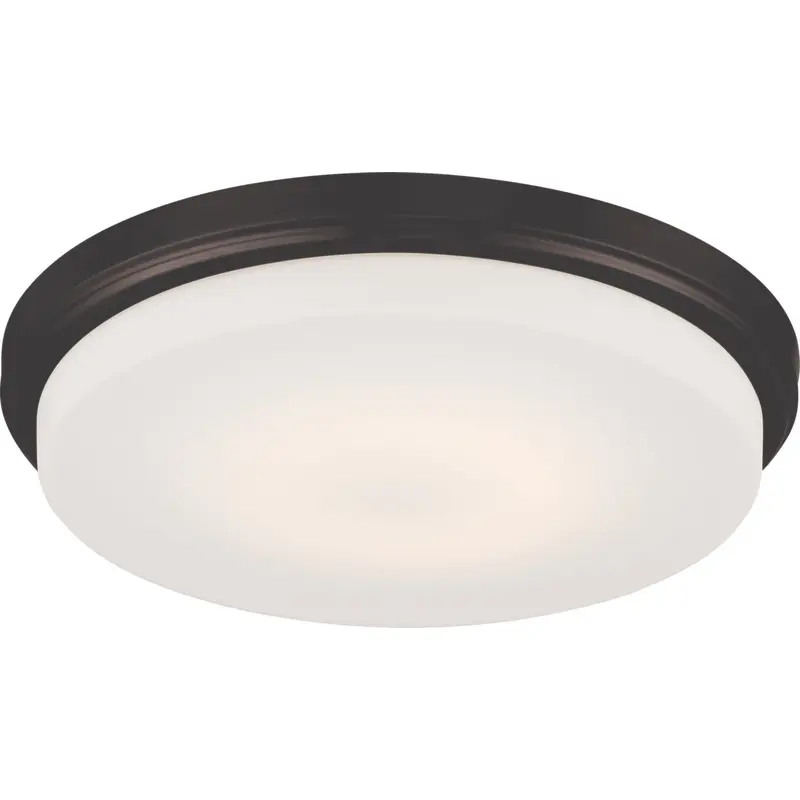 Dale LED Flush Mount Mahogany Bronze