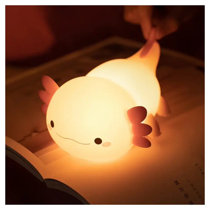 Contemporary Creative Kids Rechargeable Dinosaur Silica PC ABS LED Table Lamp Night Light For Bedside