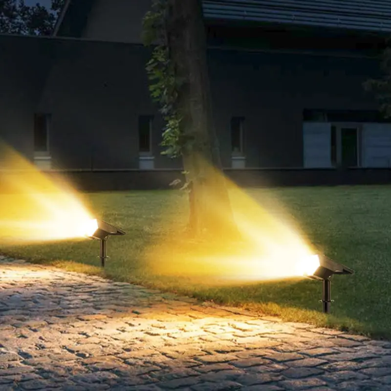 Contemporary Industrial ABS PC Solar Waterproof LED Insert Landscape Lawn Light For Garden