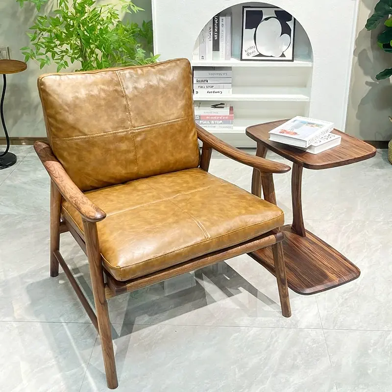 Vintage Design Accent Chair - Combines Aesthetics & Comfort Multi-Scene Use Sofa Chair For Living Room & Living Room