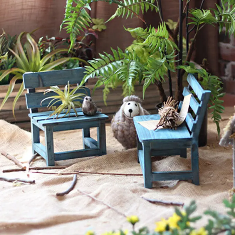 Modern Minimalist Rectangular Solid Wood Low Stool Backrest Decorative Cartoon Design For Garden