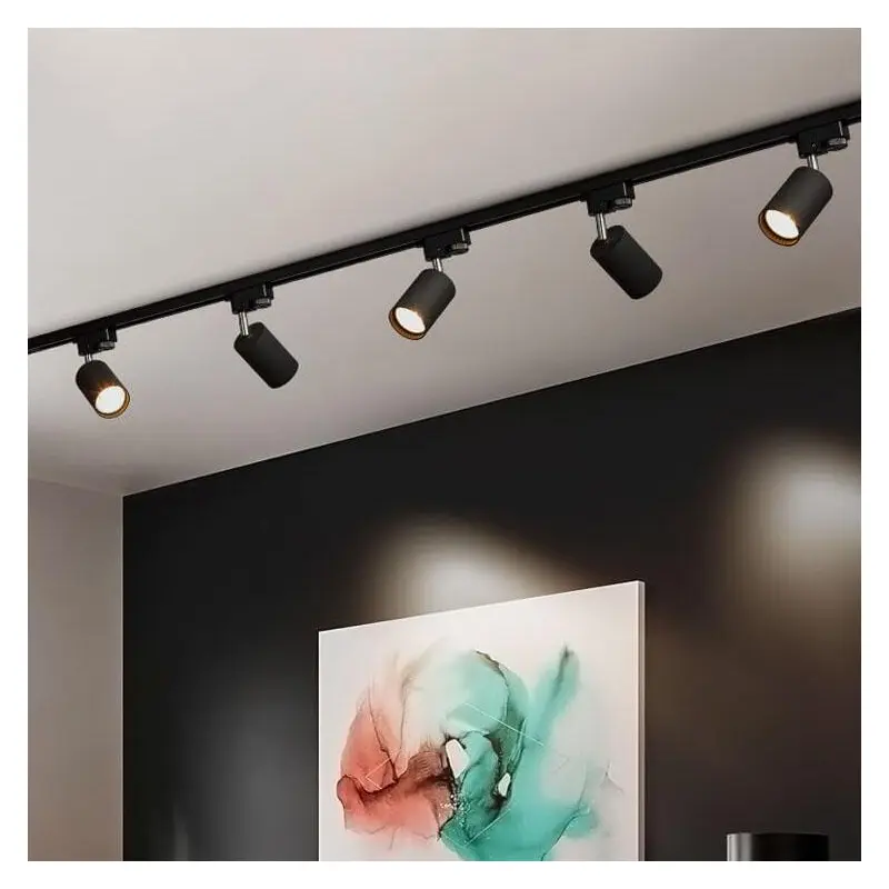 Modern Tubular Track Lighting 3/4/5 Light LED Flush Mount Lighting