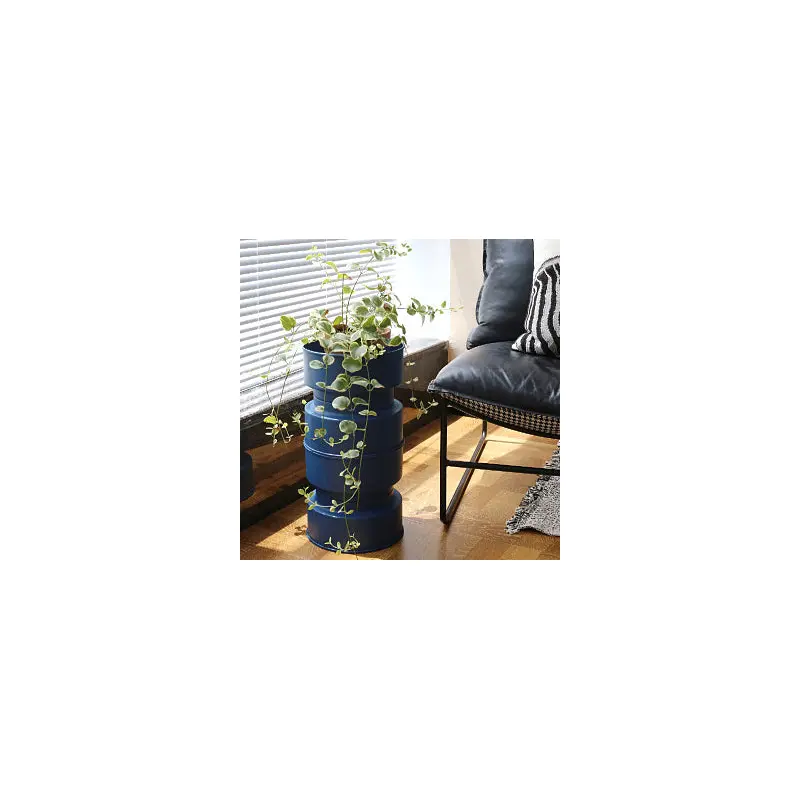 Contemporary Nordic Metal Cylindrical Side Table For Living Room