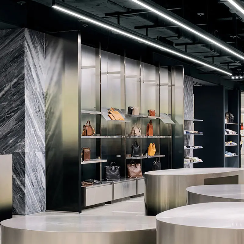 Retina-Friendly Industrial Office Linear Light - Industrial Style & Seamless Splicing Flush Mount Ceiling Light For Home Office