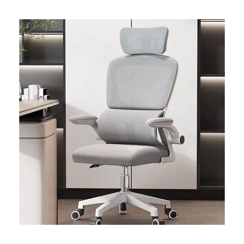 Modern Simplicity Mesh Breathable PP Nylon Desk Chair Backrest Armrest For Home Office