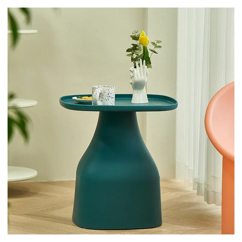 Contemporary Nordic Macarons PP Side Table 1 - Tray For Living Room