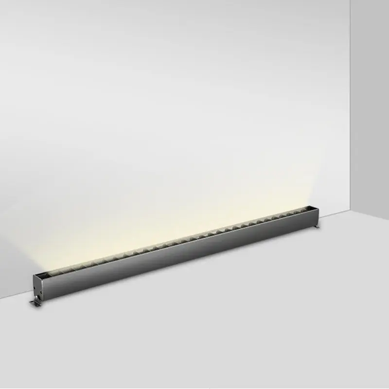 90 Rotatable Linear LED Flush Mount Ceiling Light - Adjustable Wall Washer Light For Home Office